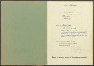 2 Fragebogen und Karte Ditzingen, OA Leonberg