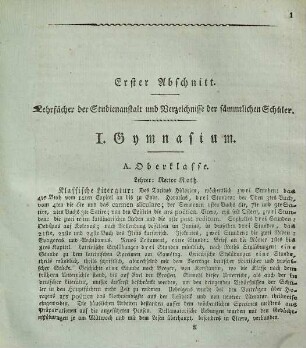Jahresbericht der Königlichen Studienanstalt zu Nürnberg, 1821/22