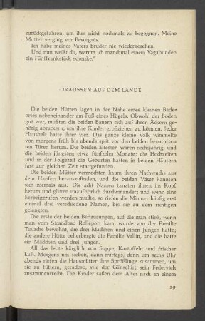 Draussen Auf Dem Lande