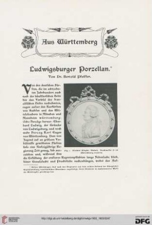 Ludwigsburger Porzellan