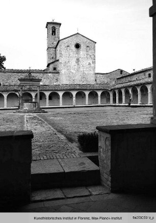Certosa di Pontignano, Certosa di San Pietro, Großer Kreuzgang, Castelnuovo Berardenga (Siena)