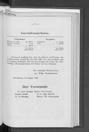 Unterstützungs-Kasse.