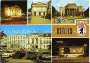 Ansichten von Kultureinrichtungen in Berlin (DDR)