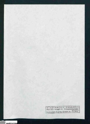 Vermögen des verstorbenen Georg Friedrich Salzmann