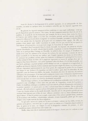 Chapitre III. Peinture