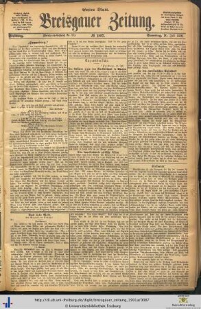 20.07.1901 (Erstes Blatt)