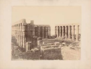Tempel von Luxor, Luxor (Theben-Ost): Ansicht, Zweiter Hof des Amenophis III.
