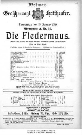 Die Fledermaus