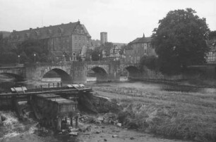 Hann. Münden: alte Steinbrücke über die Fulda [alte Werrabrücke]
