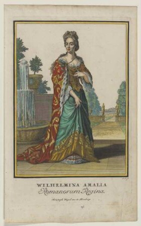 Bildnis der Wilhelmina Amalia, Romanorum Regina