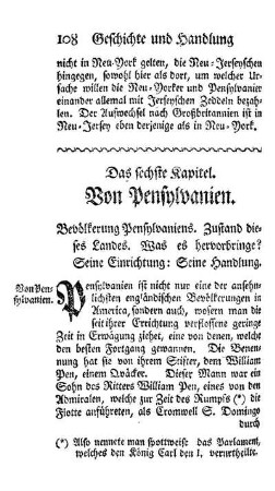 Von Pensylvanien.