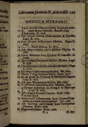 Medici & Herbarii