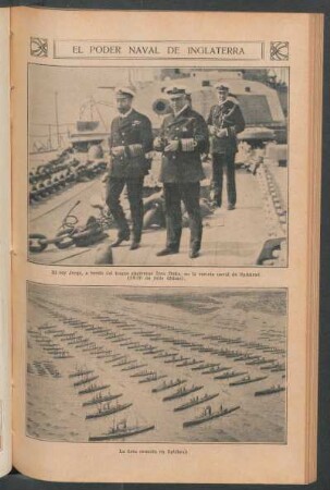 El poder naval de Inglaterra - [Ilustración]