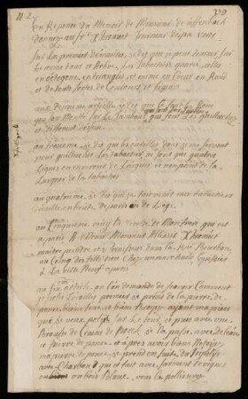 Brief von Lambert Xhrouet an Johann Friedrich von Uffenbach, Ohne Ort, 1751