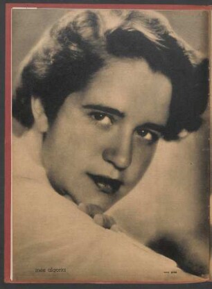 [Fotografía de] Inés Algorta