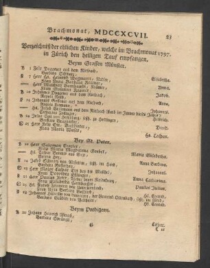 Brachmonat, MDCCXCVII