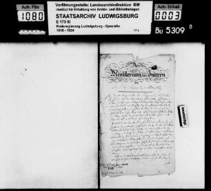 Zehntsachen, Oberamt Neckarsulm