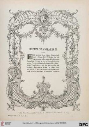 Hinterglasmalerei