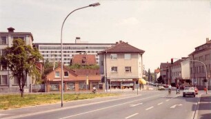 Kreuzung Lagesche Straße und Lemgoer Straße. Detmold