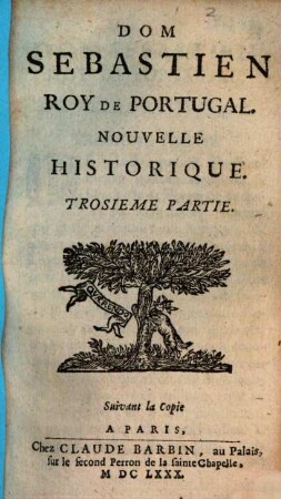 Dom Sebastien, Roy De Portugal : Nouvelle Historique, 3