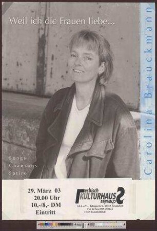 Weil ich die Frauen liebe... : Carolina Brauckmann