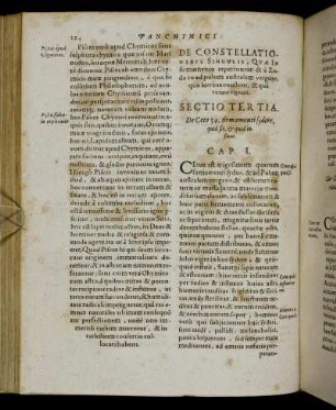 De Constellationibus Singulis, Quæ In firmamento reperiuntur & a Zoda co ad polum australem vergunt [...] Sectio Tertia.