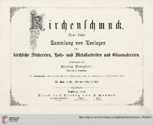 1. Heft (1881)