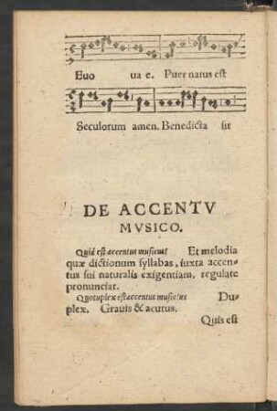 De Accentu Musico.
