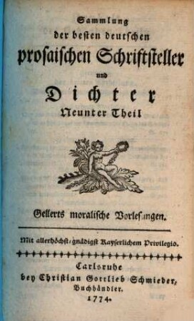 Gellerts moralische Vorlesungen, [2]