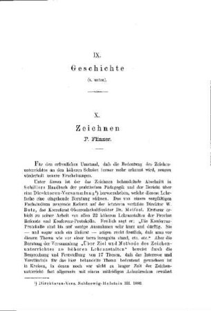 Zeichnen : [Abteilung B. Die einzelnen Lehrgegenstände]