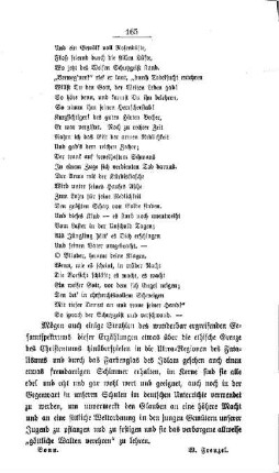 Hundert und fünf und siebzigstes Sendschreiben an Lehrer und Lehrerinnen