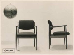 Stühle Modell "130" von Helmut Starke