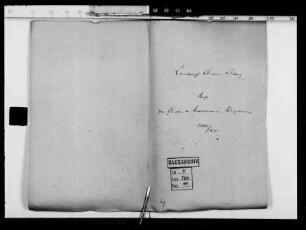 Briefe an Landgraf Christian Ludwig von Gliedern des Niederländischen Königshauses