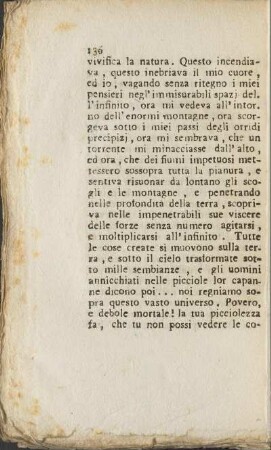 [Lettera XXX. 18 Agosto] (unvollständig)