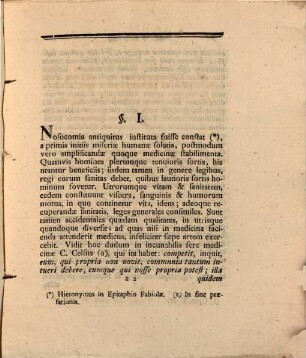Diss. med. expendens quaestionem: an methodus medendi, quae in nosocomiis valet, lautioris quoque sortis hominibus conducat
