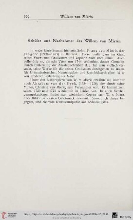 Schüler und Nachahmer des Willem van Mieris
