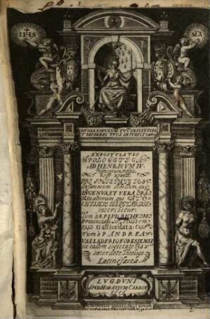 Expostulatio apologetica ad Henricum IV. Francorum ... regem : pro societate Iesu ; in famosum libellum, qui Ingenua et Vera Oratio , & in alterum, qui Catechismus Iesuitarum inscribitur