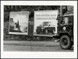 Werbung, Radeberger Straße