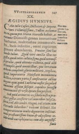 XX. Aegidius Hunnius