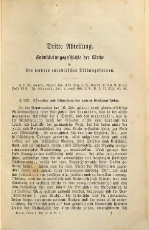 Lehrbuch der Kirchengeschichte für Studierende, 2,1