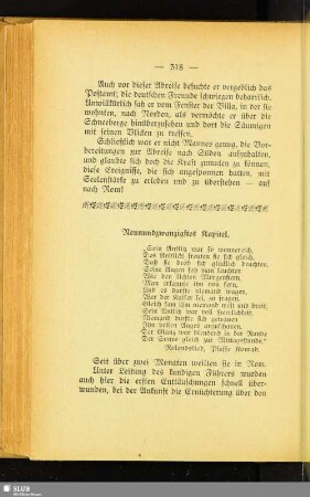 Neunundzwanzigstes Kapitel