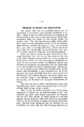 Schutzzoll, Freihandel und Bodenreform