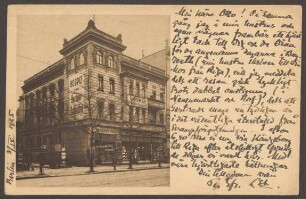 Ansichtskarte Hospiz „Villa Stöcker“, Königgrätzer Straße 45-46b