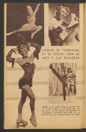 Vuelve el "Carnaval en el hielo" con su arte y sus bellezas - [Ilustración]