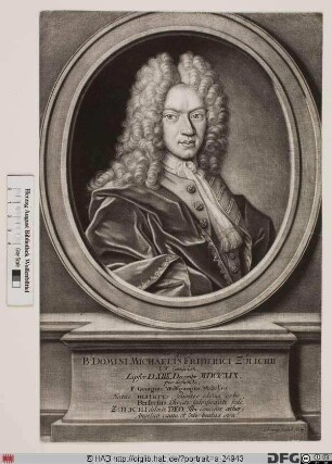 Bildnis Michael Friedrich Züllich