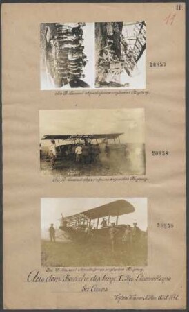 Bei St. Laurent abgeschossenes englisches Flugzeug