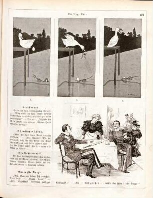 "Die kluge Ente" "Geringe Sorge"