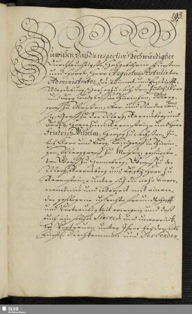 [Vergleich wegen der praecedenz mit Altenburg]
