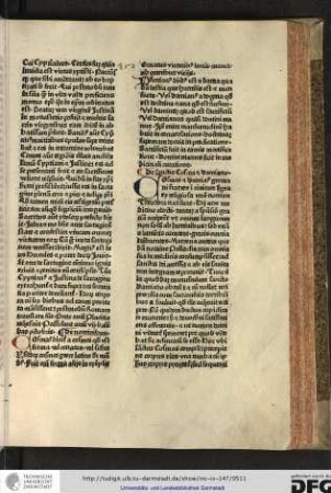 Cosmas et Damianus germani fratres in civitate Egea ex religiosa matre nomine Theodora nati sunt.