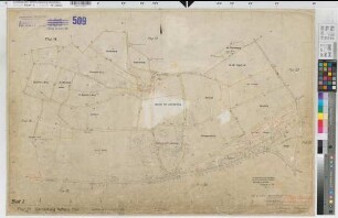 Haltern (Haltern), Umlegung Lavesum II, Bl.2 Zuteilungskarte Flur 21